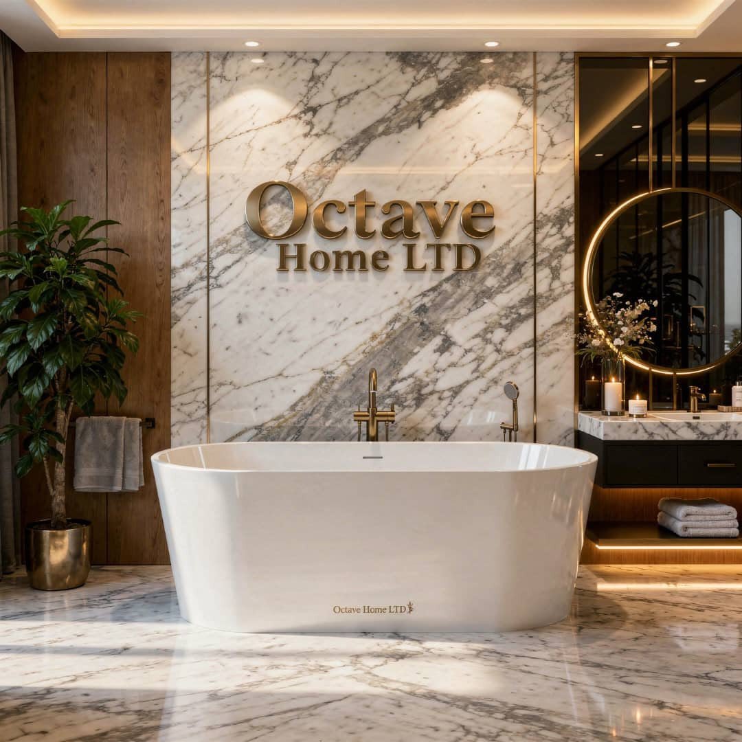 Luxury Acrylic Freestanding Jacuzzi Bathtub - Modern Spa Comfort