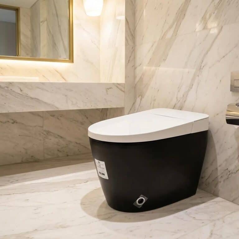 Smart Intelligent Toilet: Modern All-in-One Bidet & Heated Seat