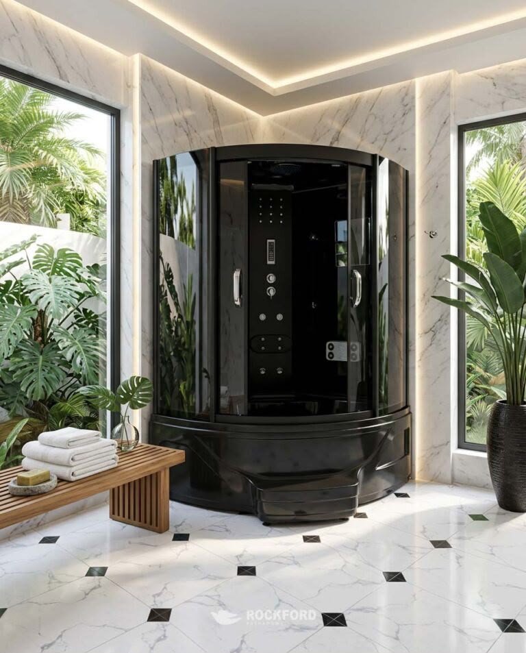 Premium Executive Luxury Steam Jacuzzi Shower Room (Single Seater)