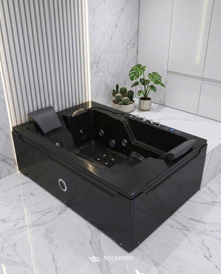 Luxury Whirlpool Jacuzzi Bathtub (Rectangular)