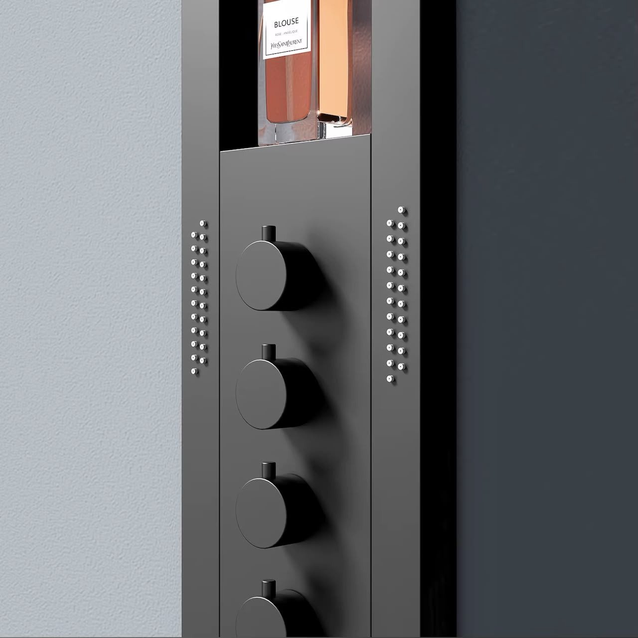 Luxury LED Smart Shower Panel - Digital Thermostatic Rainfall & Waterfall Shower System